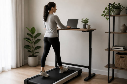 How to Set Up a Walking Desk in a Small Space